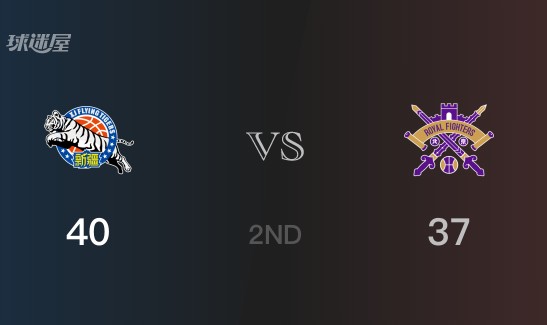 半场结束，新疆以40-37领先北控，艾孜麦提13分2助攻