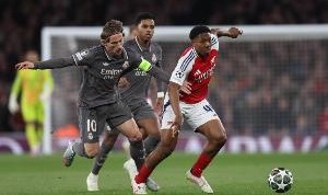 西媒盛赞斯凯利：枪手青训再献瑰宝，伯纳乌一战震惊足坛